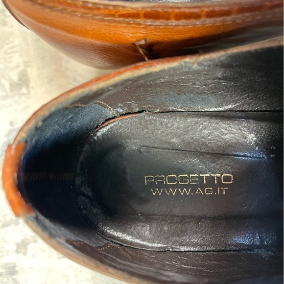 Progetto Lace up leather shoes made in Italy - Picture 10 of 12